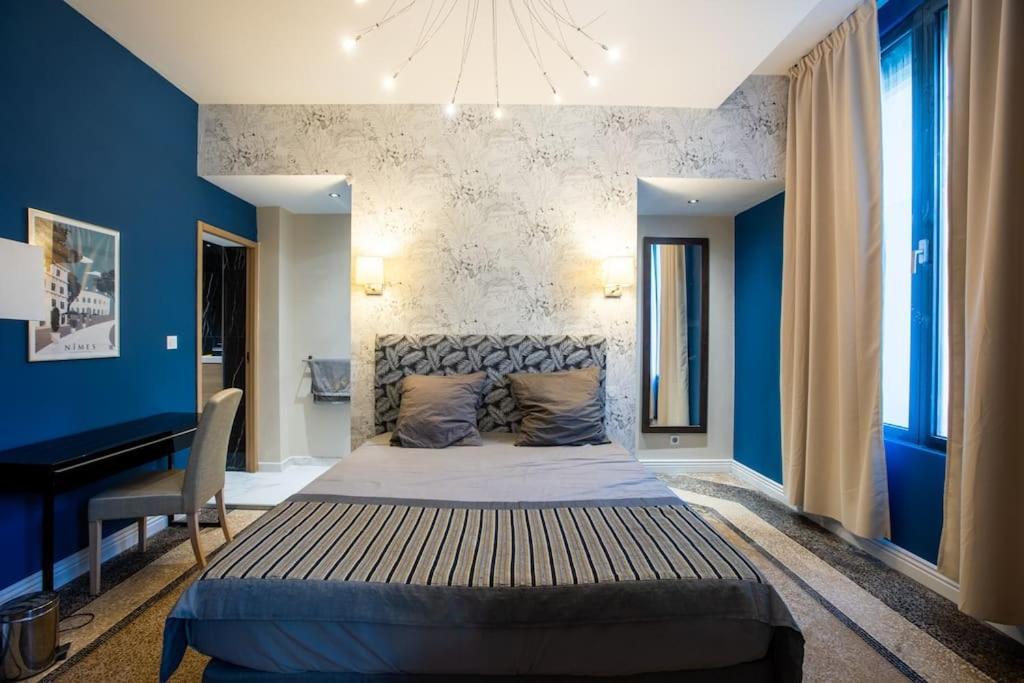 La Suite 2 Pieces Lit Queen Size Entree Privee Nîmes Buitenkant foto